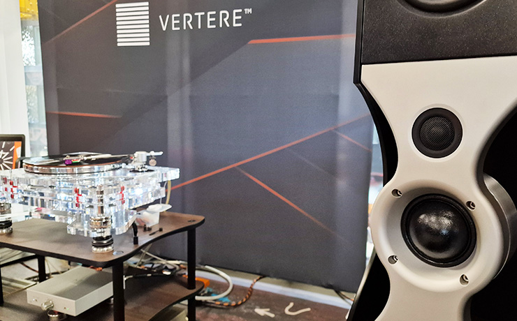 Vertere SG-1 Super Groove Turntable at the Munich HiFi Show in 2024