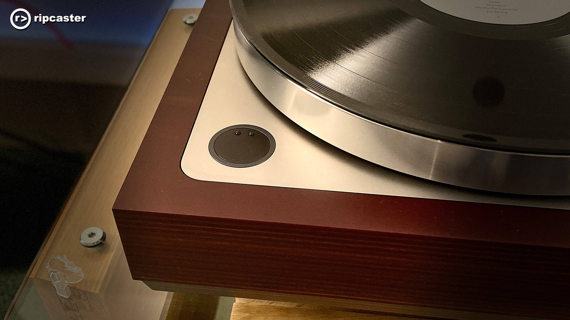 Linn LP12-50 power button