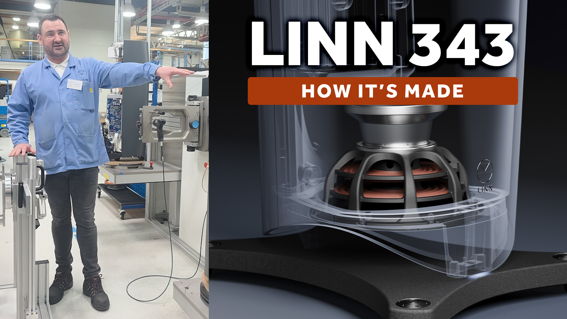How the Linn 343 is built at the Linn factory