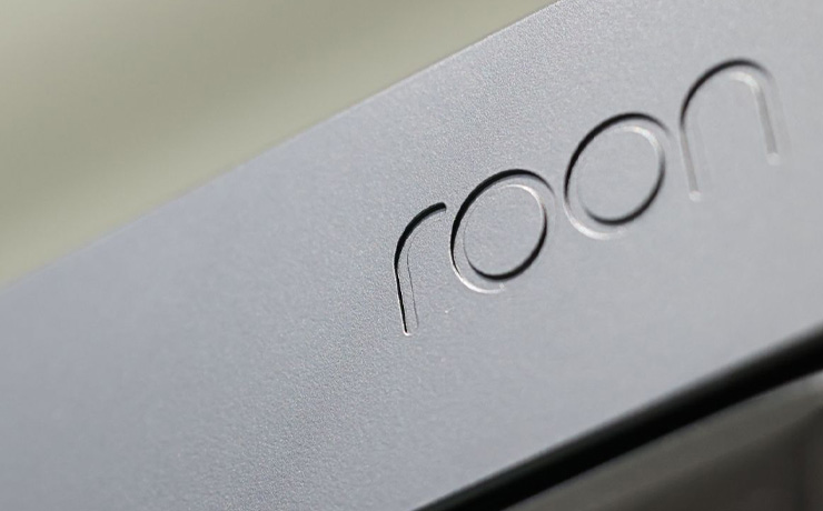 the Roon logo on the Roon Nucleus One