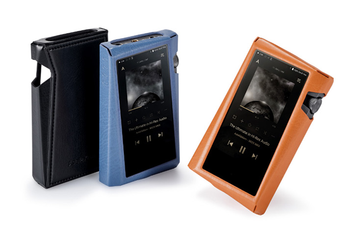 Three Astell & Kern SR25 MKII Cases.  Two with portable players inside