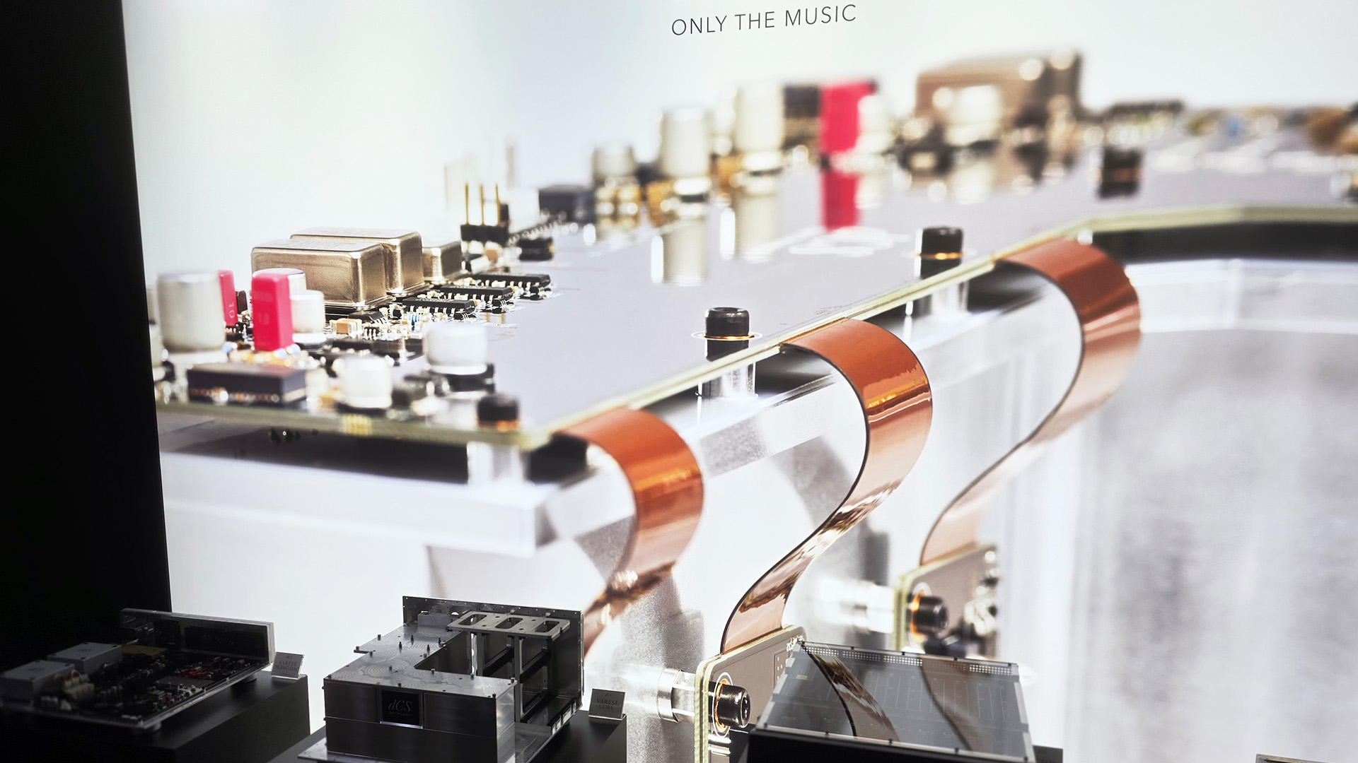 The Vienna HiFi Show - a close-up of a circuit