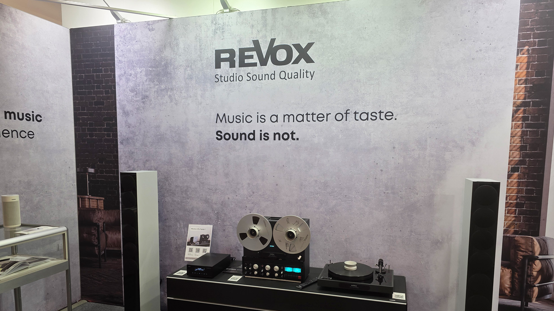 The Revox stand