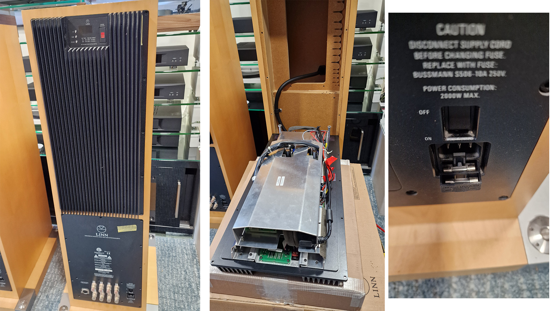 Linn Komri rear and open amp module