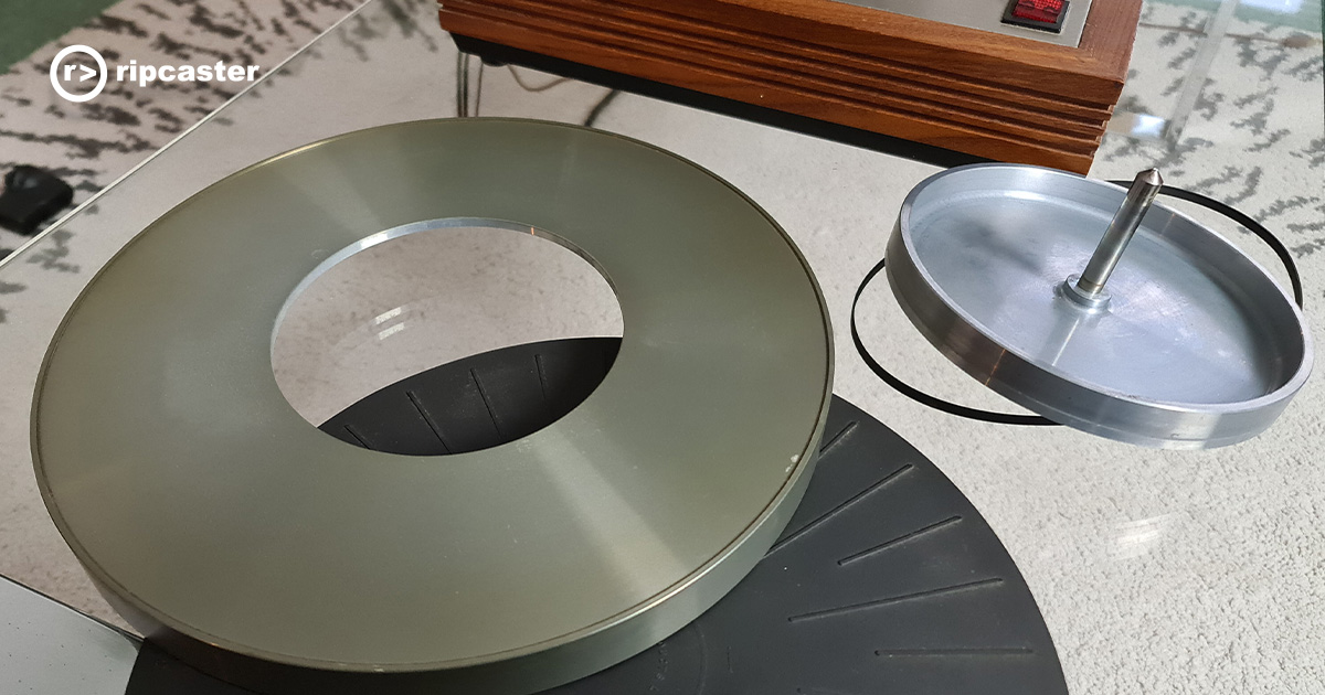 Early LP12 Inner and Outer platter
