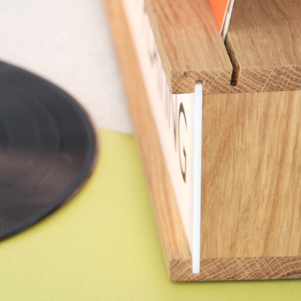 Now Playing Wall Mounted Vinyl Record Display Stand -  UK