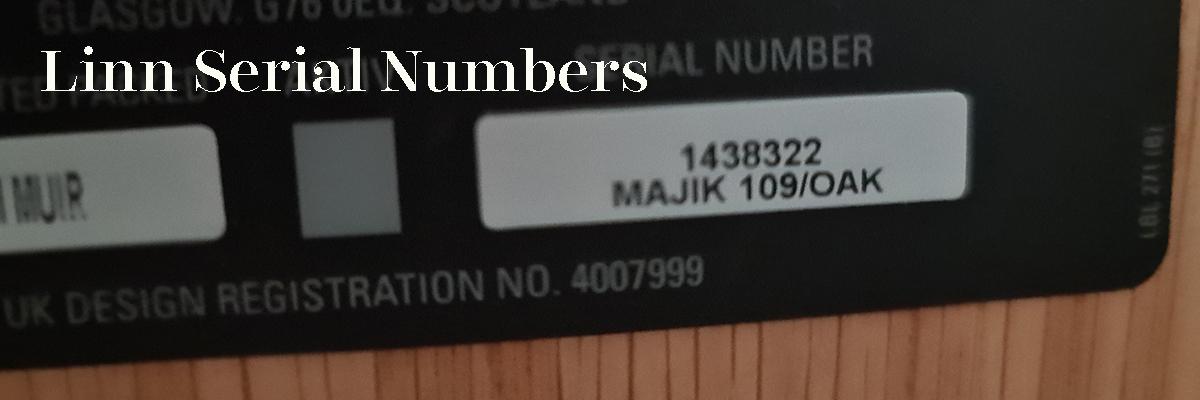 linn ekos serial numbers