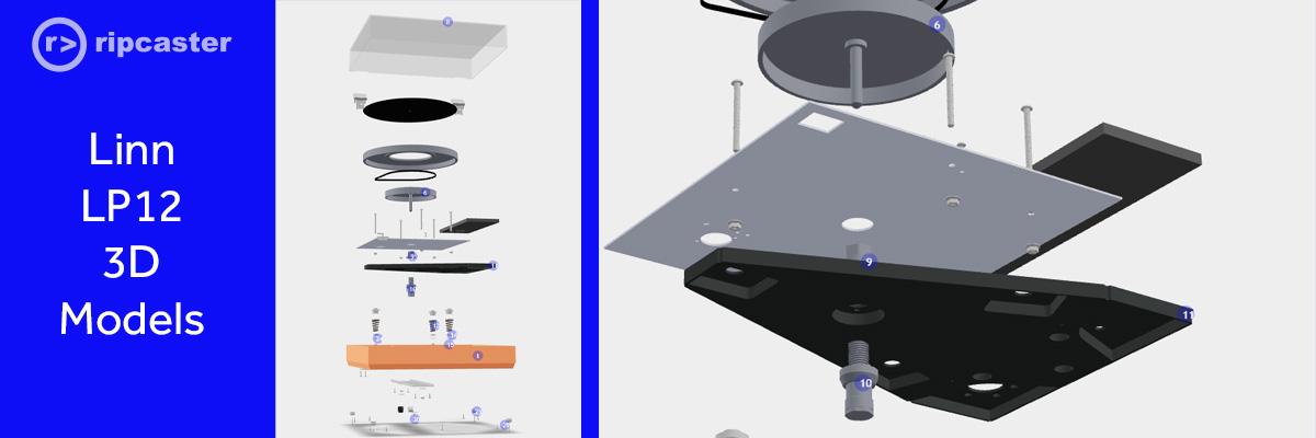 Linn LP12 3D Models at Ripcaster