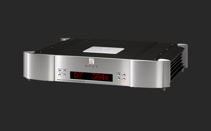 Moon 680D Streaming DAC in silver