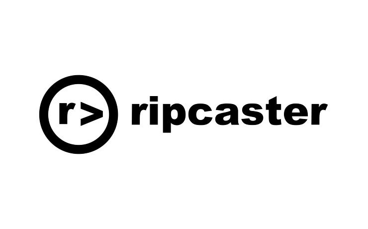 The ripcaster logo