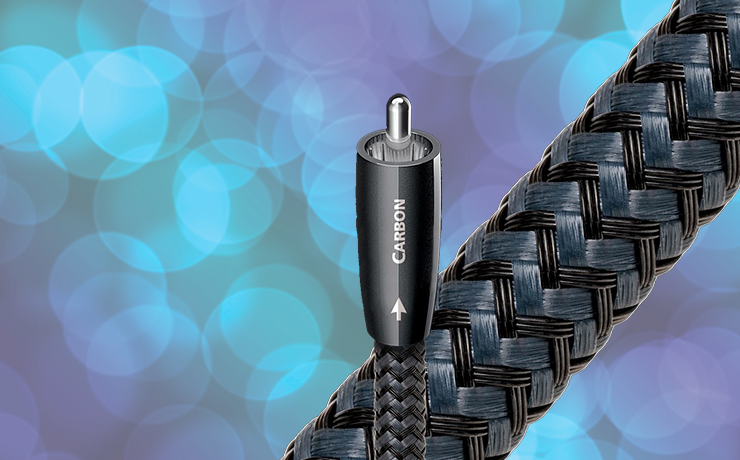 AudioQuest Carbon Digital Coaxial Cable.  Background: pexels-dana-tentis-370799
