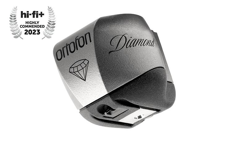 Ortofon MC Diamond Cartridge HiFi awards logo in the top left
