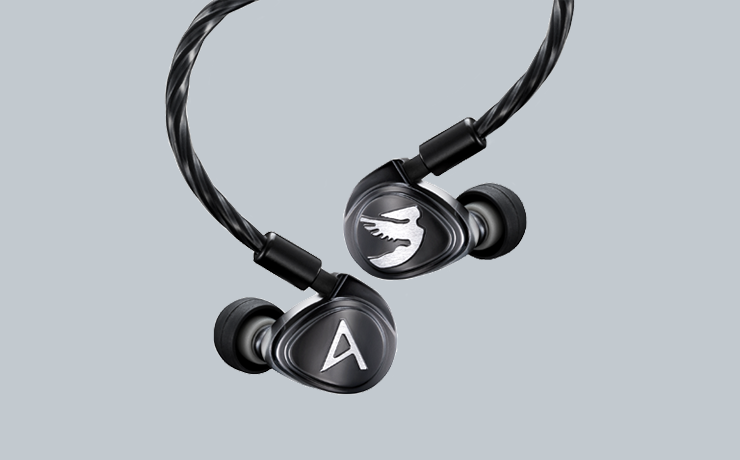 Astell & Kern Diana earphones in gunmetal