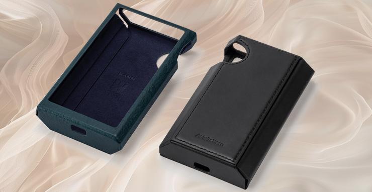 A pair of Astell & Kern Kann Ultra Cases