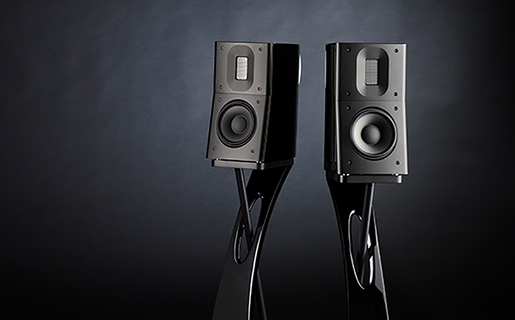 A pair of Raidho Acoustics TD1.2 speakers