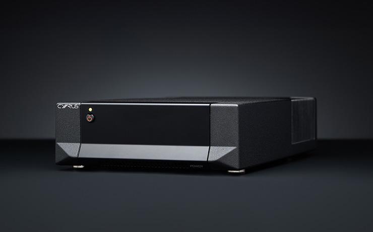 Cyrus Classic Power Amplifier on a black background