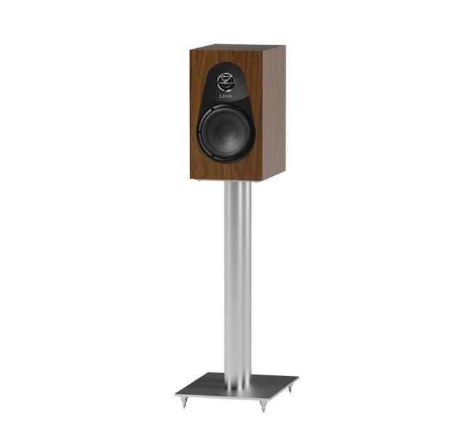 Linn 119 Loudspeaker on a silver stand