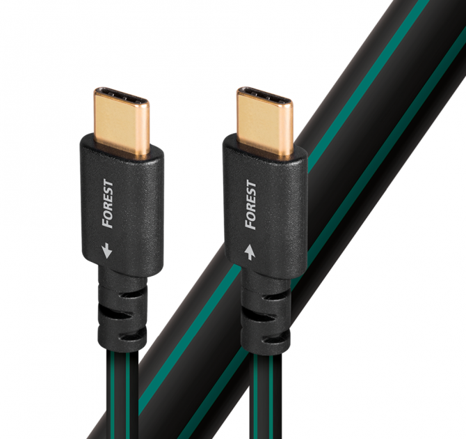 AudioQuest Forest USB Cable - 0.75m, USB C, USB C 