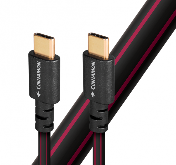 AudioQuest Cinnamon USB Cable - 0.3m, USB C, USB C