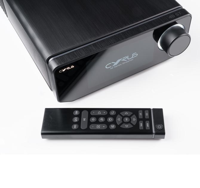 Cyrus 40 ST - Streaming Music Player - Black with remote control