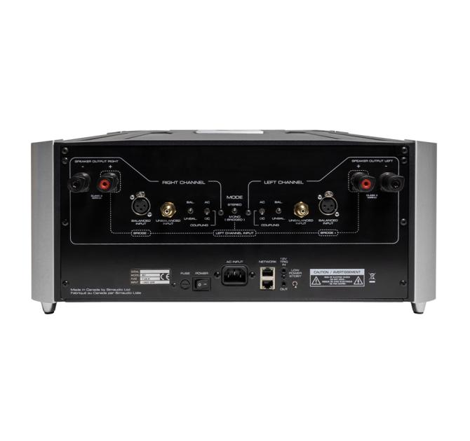 MOON 861 Power Amplifier rear view