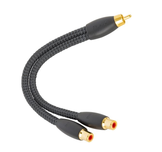 AudioQuest FLX-X RCA Splitter 1 male to 2 female RCA