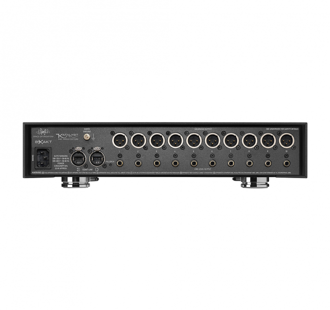 Linn Akurate Exaktbox 10 rear view.
