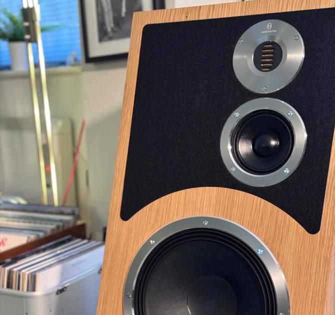 Audiovector Trapeze Ri in the ripcaster showroom