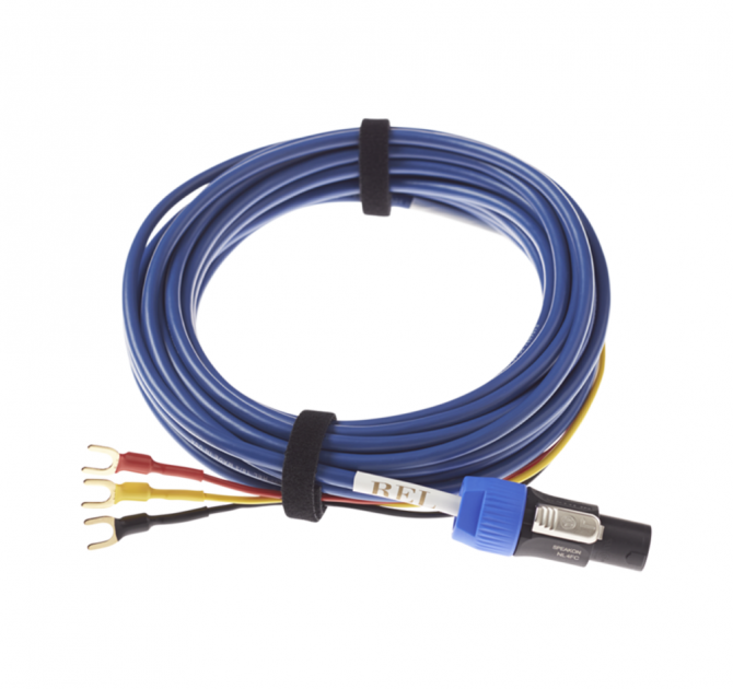 REL Baseline Blue 10m Cables