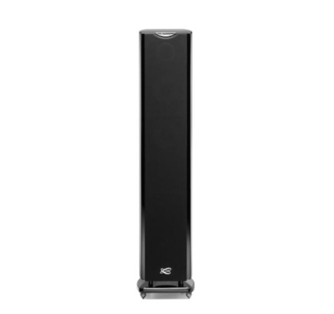 Cabasse Java MC40 Loudspeaker in black, viewed from the front