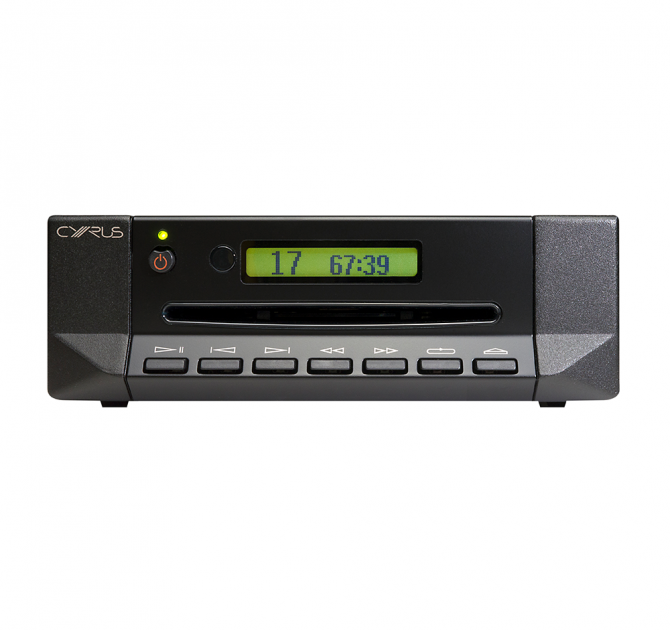 Cyrus CD i Integrated CD Player and DAC front view.