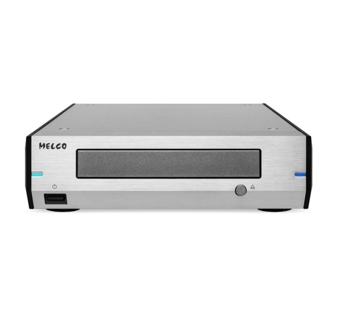 Melco D100 Compact Disc Drive in silver