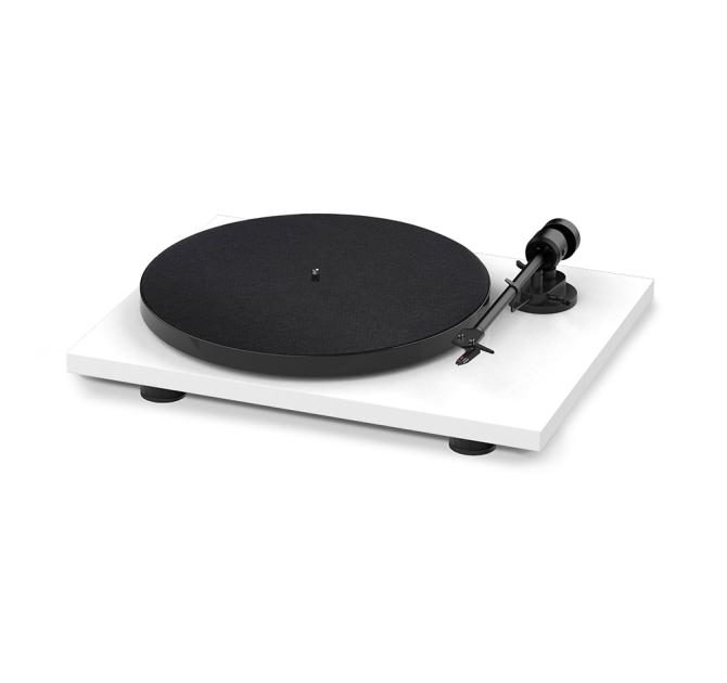 Project E1 Turntable in White