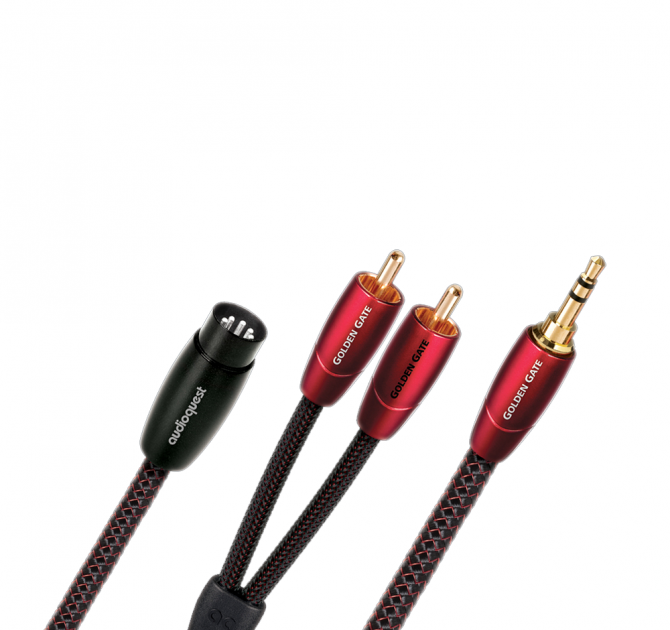 AudioQuest Golden Gate Analogue-Audio Interconnect Cable.  