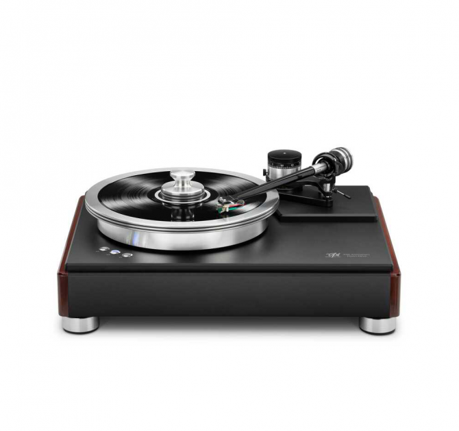 VPI HW-40 Turntable front and top view