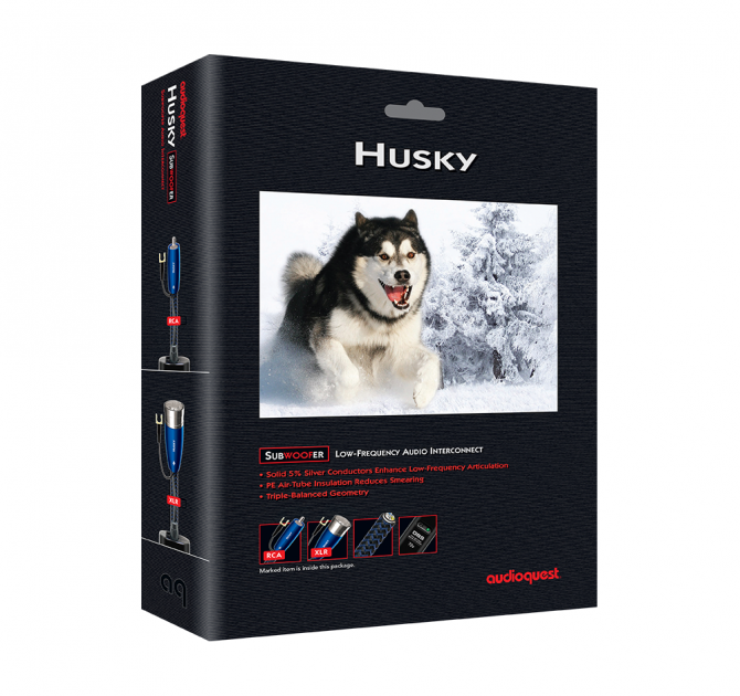 AudioQuest Husky Subwoofer Cable box