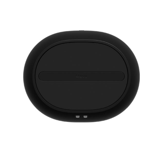 the top view of a black SONOS Move 2 Loudspeaker