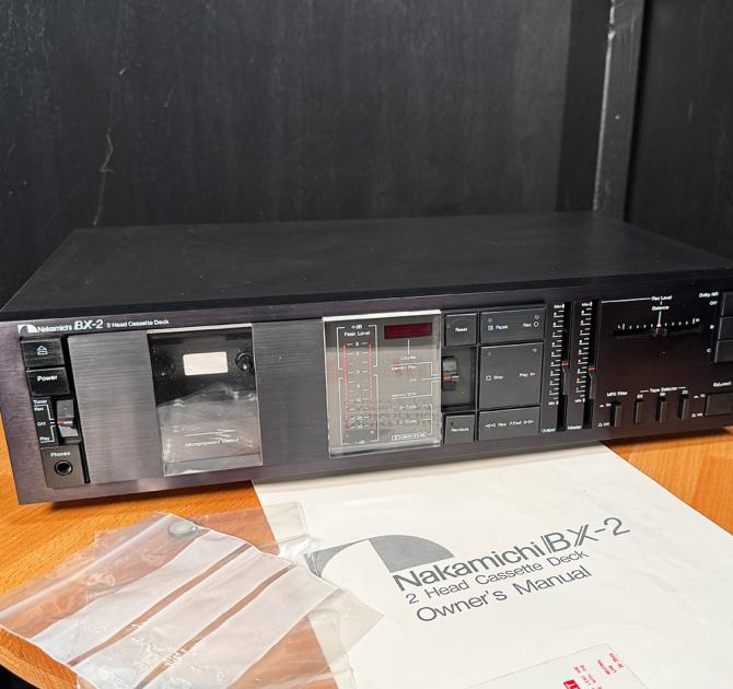Nakamichi BX-2 Cassette Player