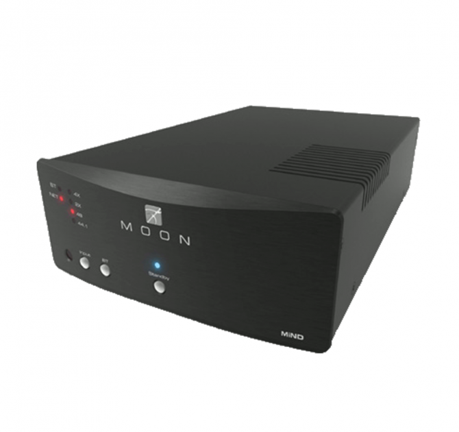 Moon MiND2 Network Player in black.
