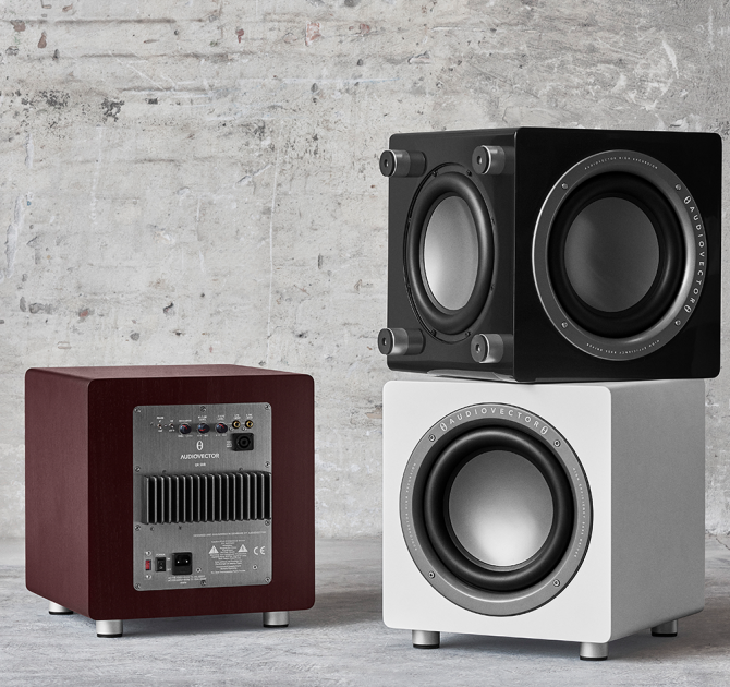 Audiovector QR SUB in all three colours