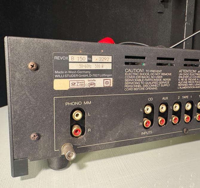 Revox Integrated Amplifier B150