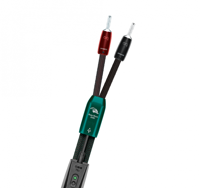 AudioQuest Robin Hood ZERO Speaker Cable with banana connectors 