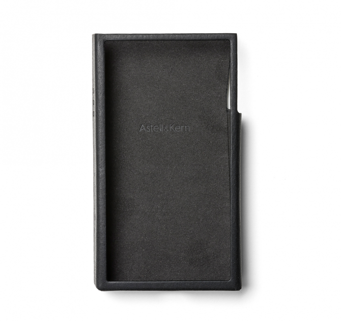 Astell & Kern SE100 Leather Case in black.