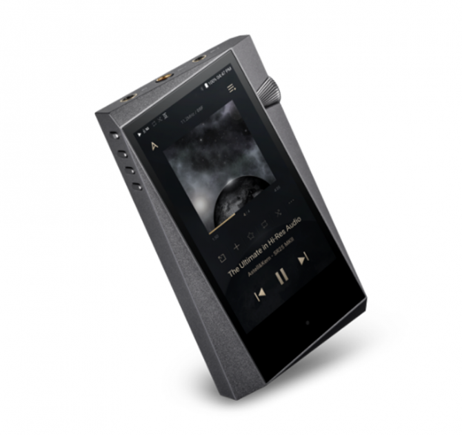 Astell & Kern A&norma SR25 Portable Music Player Mk II.  Front visible.