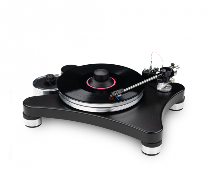 VPI Scout 21 Turntable on a white background