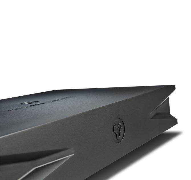 Kudos Sigao drive external crossover for Titan speakers - corner view