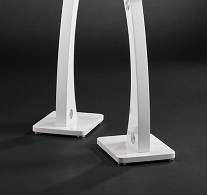 Raidho Acoustics X1T Speaker Stands in white