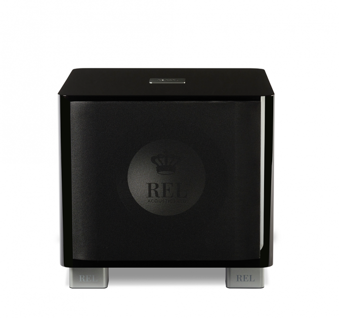 REL T/9x Sub-woofer front view with grille