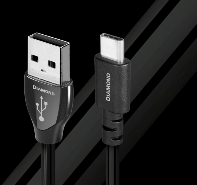 AudioQuest Diamond USB Cable - 3.0m, USB A, USB C