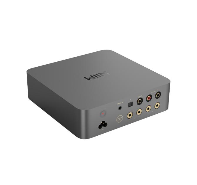 WiiM Vibelink Amp rear and side view